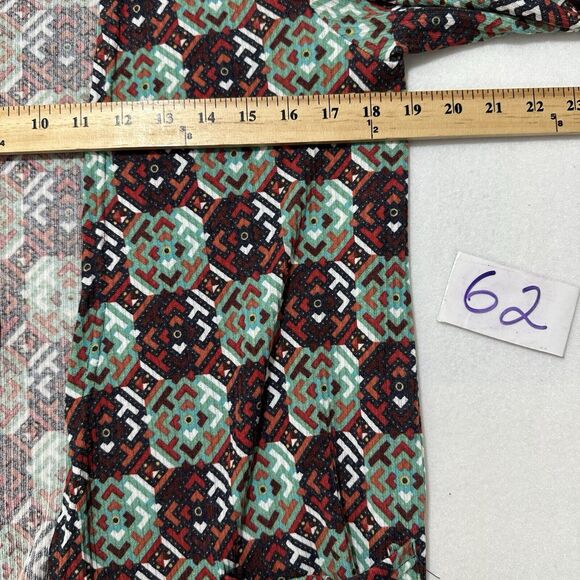 LuLaRoe Sarah Women's Small Duster Cardigan Sweater Pockets Open Front Geometric - Picture 8 of 14